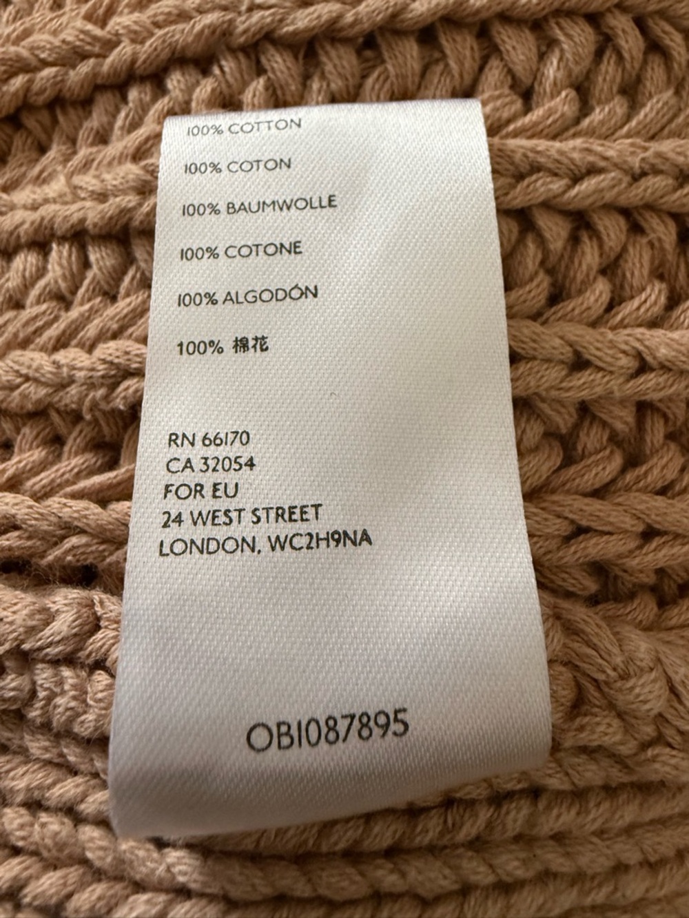 FREE PEOPLE Sweetheart Sweater in Sand Castle Size Small - Picture 10 of 10